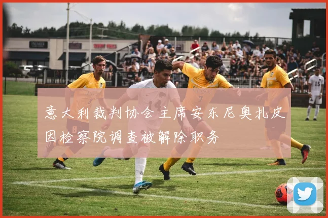 意大利裁判协会主席安东尼奥扎皮因检察院调查被解除职务